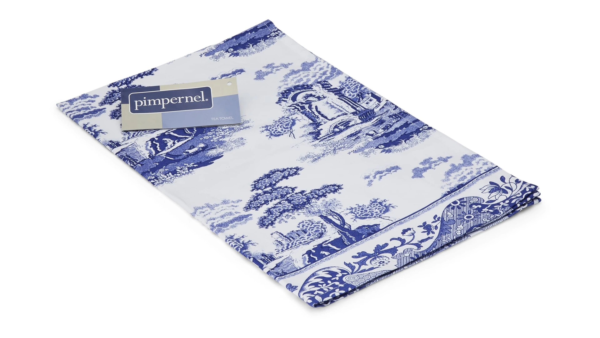 Полотенце Pimpernel Голубая Италия 74х45 см, хлопок