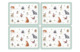 Набор плейсматов Pimpernel Забавная фауна 40х30 см, 4 шт, пробка