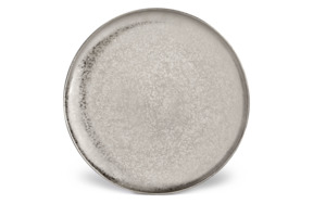 Тарелка подстановочная L’Objet Алхимия 32 см, фарфор, платиновая