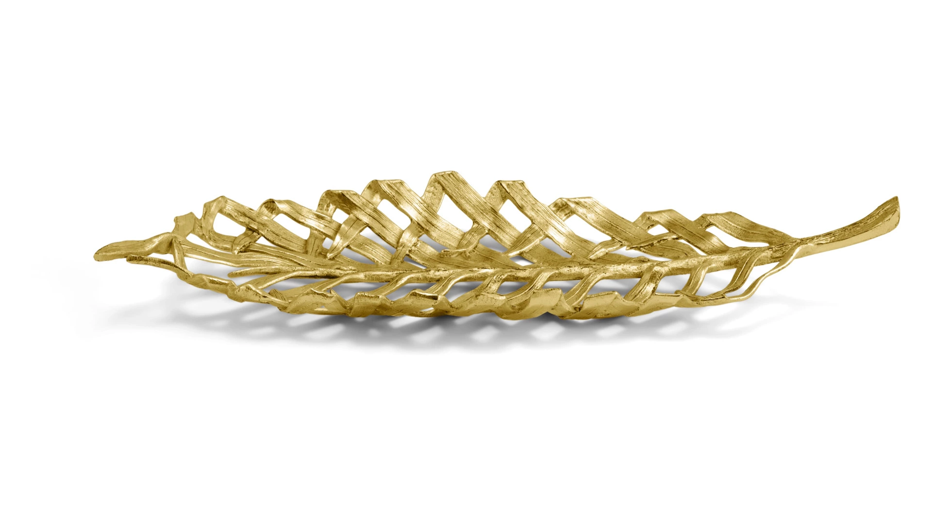 Блюдо для центра стола Michael Aram Пальмовая ветвь 58 см, сталь нержавеющая