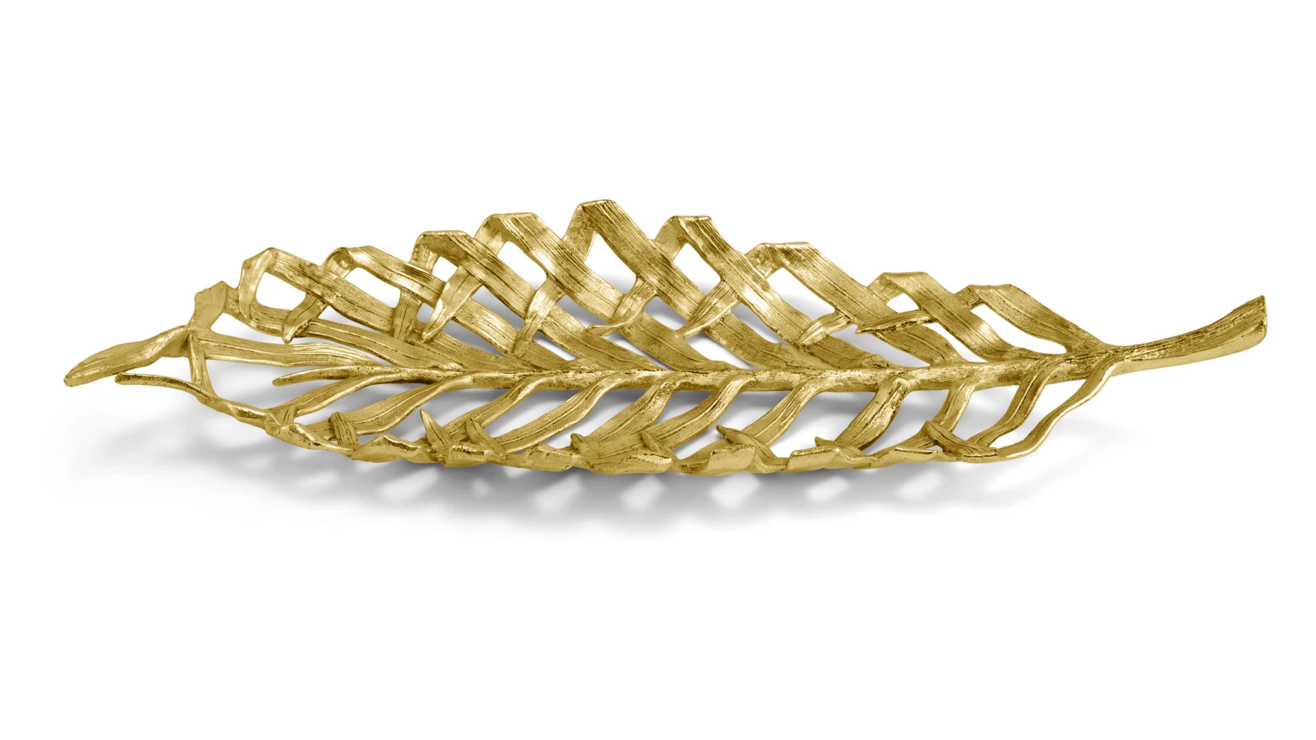 Блюдо для центра стола Michael Aram Пальмовая ветвь 58 см, сталь нержавеющая