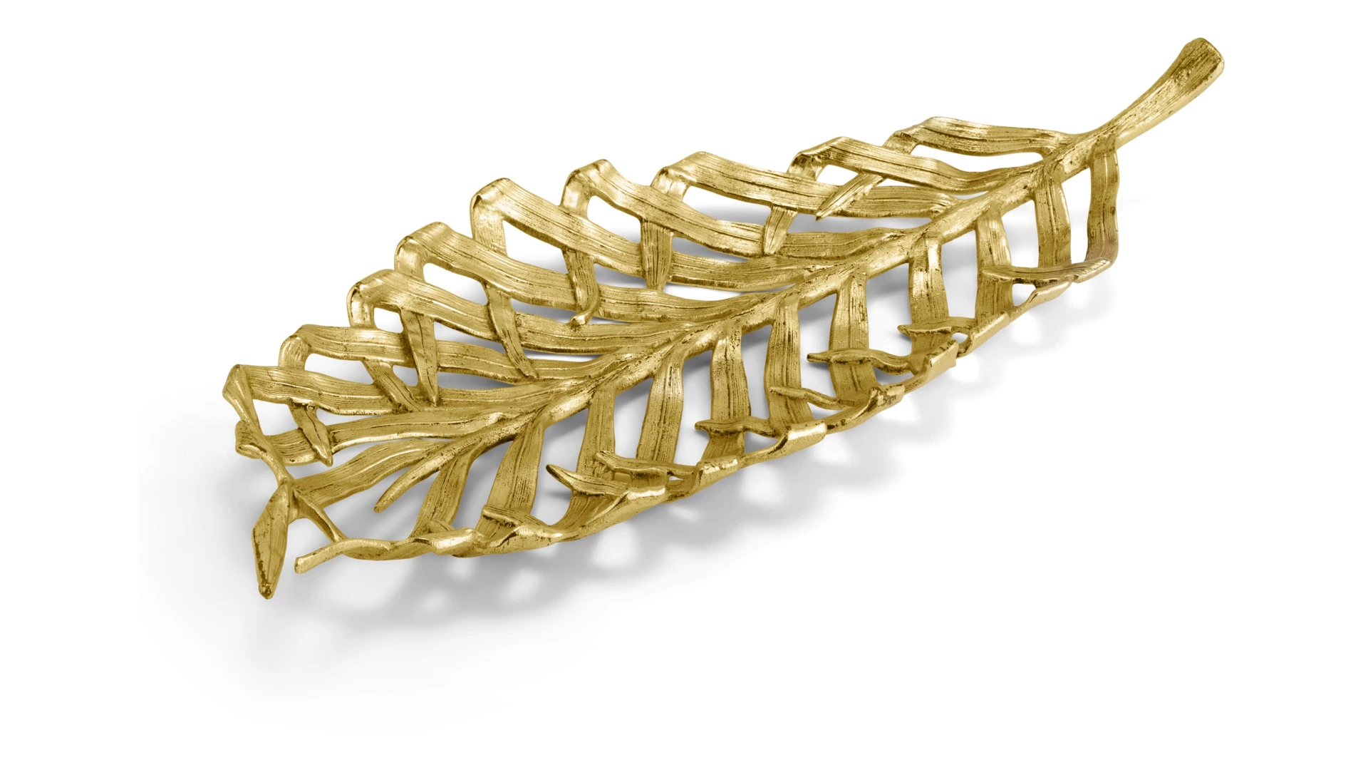 Блюдо для центра стола Michael Aram Пальмовая ветвь 58 см, сталь нержавеющая