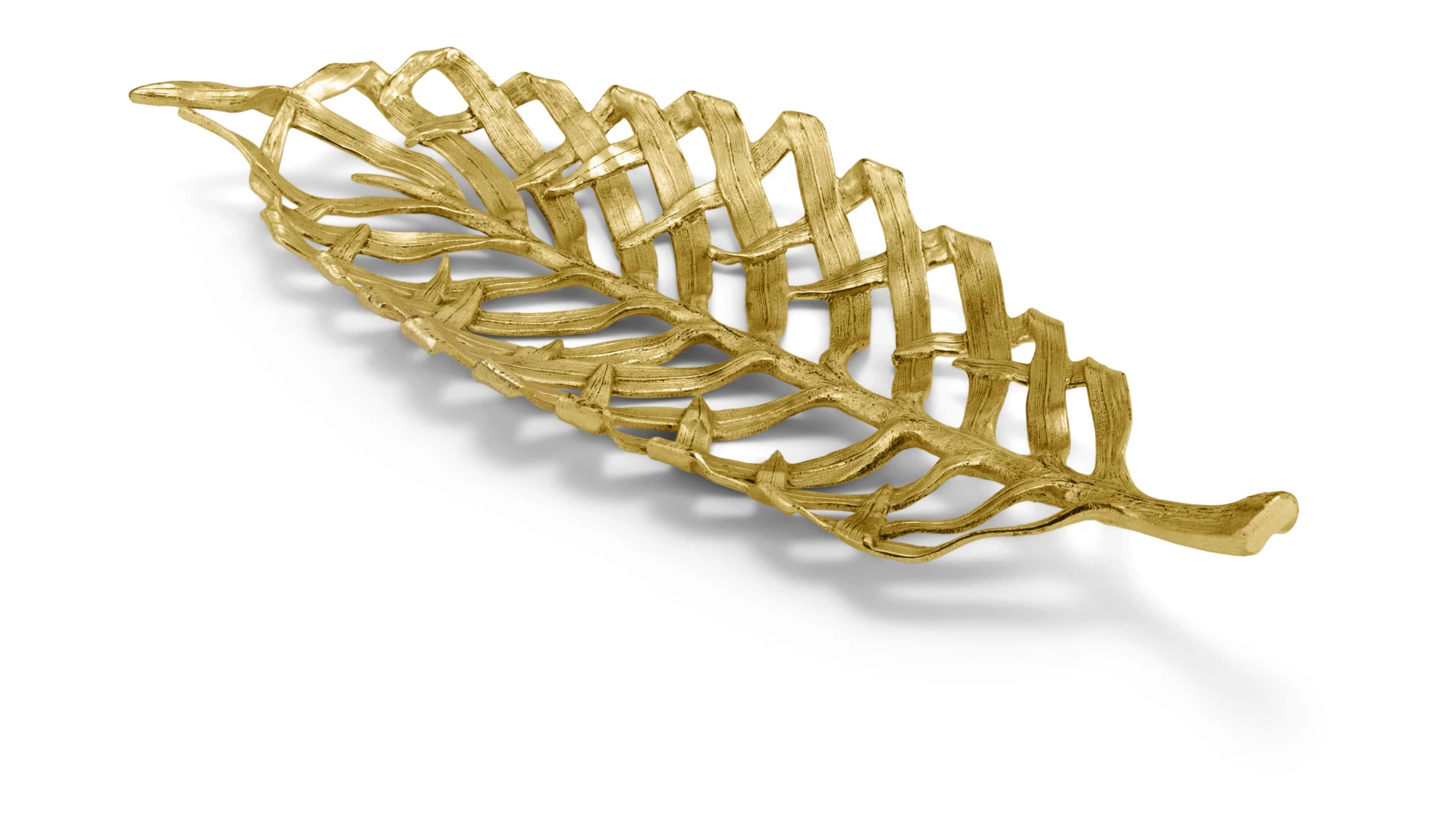 Блюдо для центра стола Michael Aram Пальмовая ветвь 58 см, сталь нержавеющая