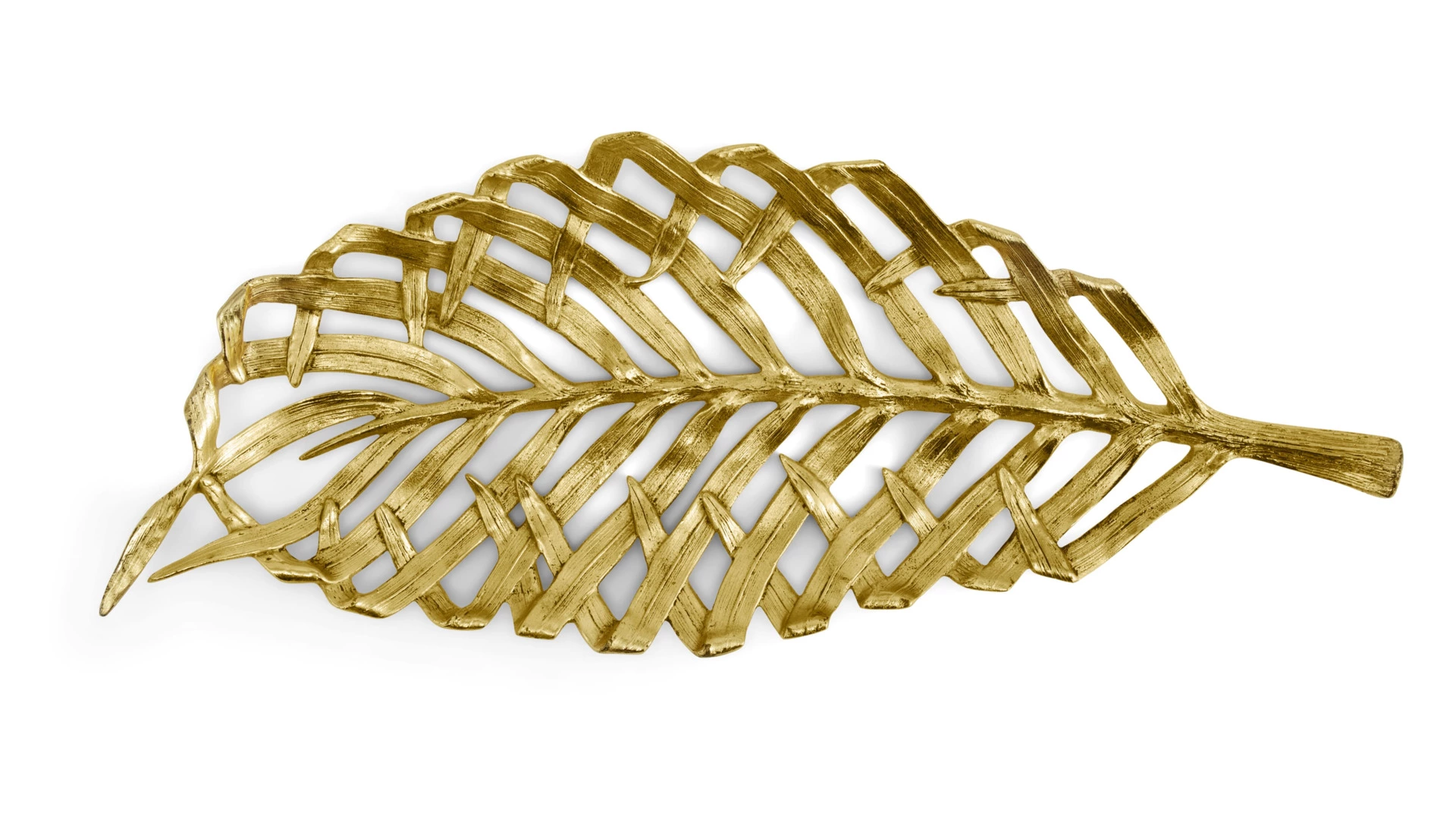 Блюдо для центра стола Michael Aram Пальмовая ветвь 58 см, сталь нержавеющая