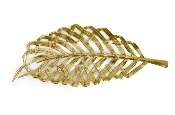 Блюдо для центра стола Michael Aram Пальмовая ветвь 58 см, сталь нержавеющая