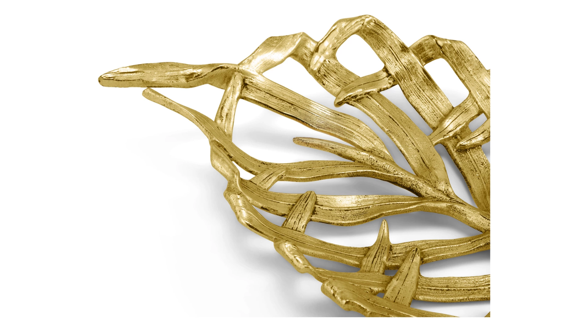 Блюдо для центра стола Michael Aram Пальмовая ветвь 58 см, сталь нержавеющая