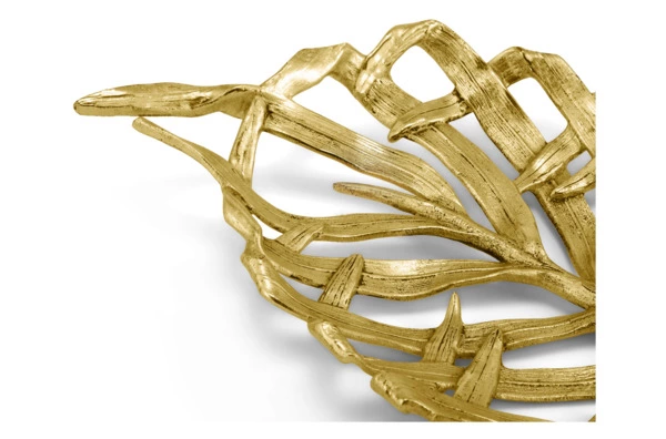 Блюдо для центра стола Michael Aram Пальмовая ветвь 58 см, сталь нержавеющая