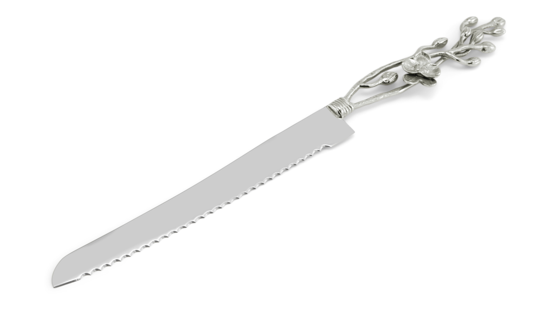 Нож для хлеба Michael Aram Белая орхидея 35 см