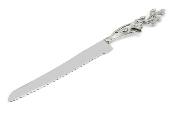 Нож для хлеба Michael Aram Белая орхидея 35 см