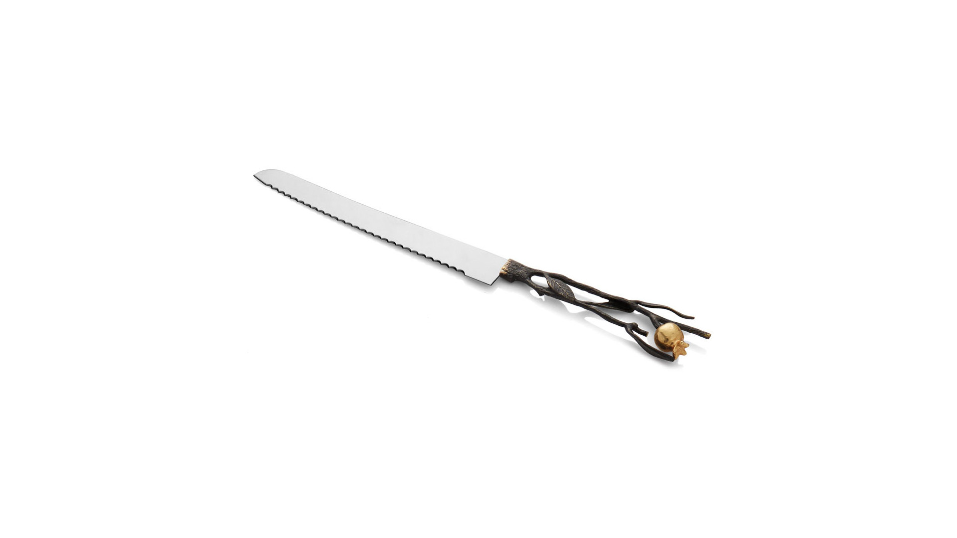 Нож для хлеба Michael Aram Гранат 35 см, сталь нержавеющая