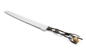 Нож для хлеба Michael Aram Гранат 35 см, сталь нержавеющая