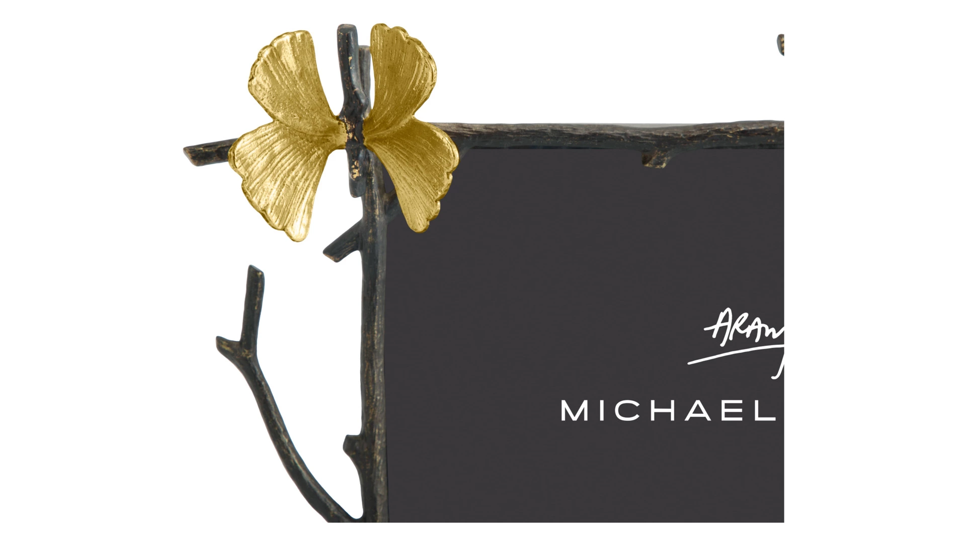 Рамка для фото Michael Aram Бабочки гинкго 13х18 см, сталь нержавеющая