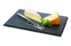 Доска сервировочная для сыра Boska с ножом для мягких сыров, 33x23x1.5см, сланец