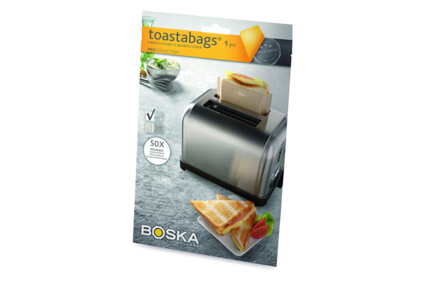 Набор пакетов для приготовления горячих бутербродов в тостере Boska, 3шт.