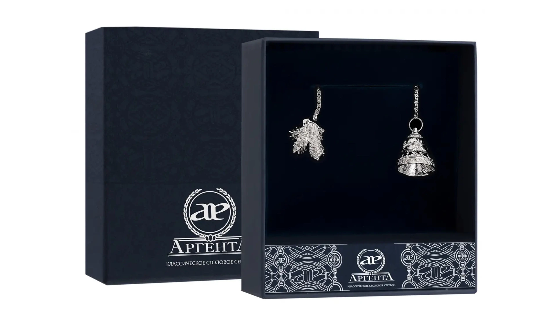 Ионизатор воды в футляре АргентА От Души Колокольчик 13,2 г, серебро 925