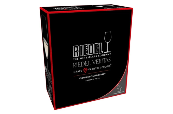 Набор бокалов для белого вина Riedel Veritas Viognier/Chardonnay 381мл, 2шт, стекло хрустальное