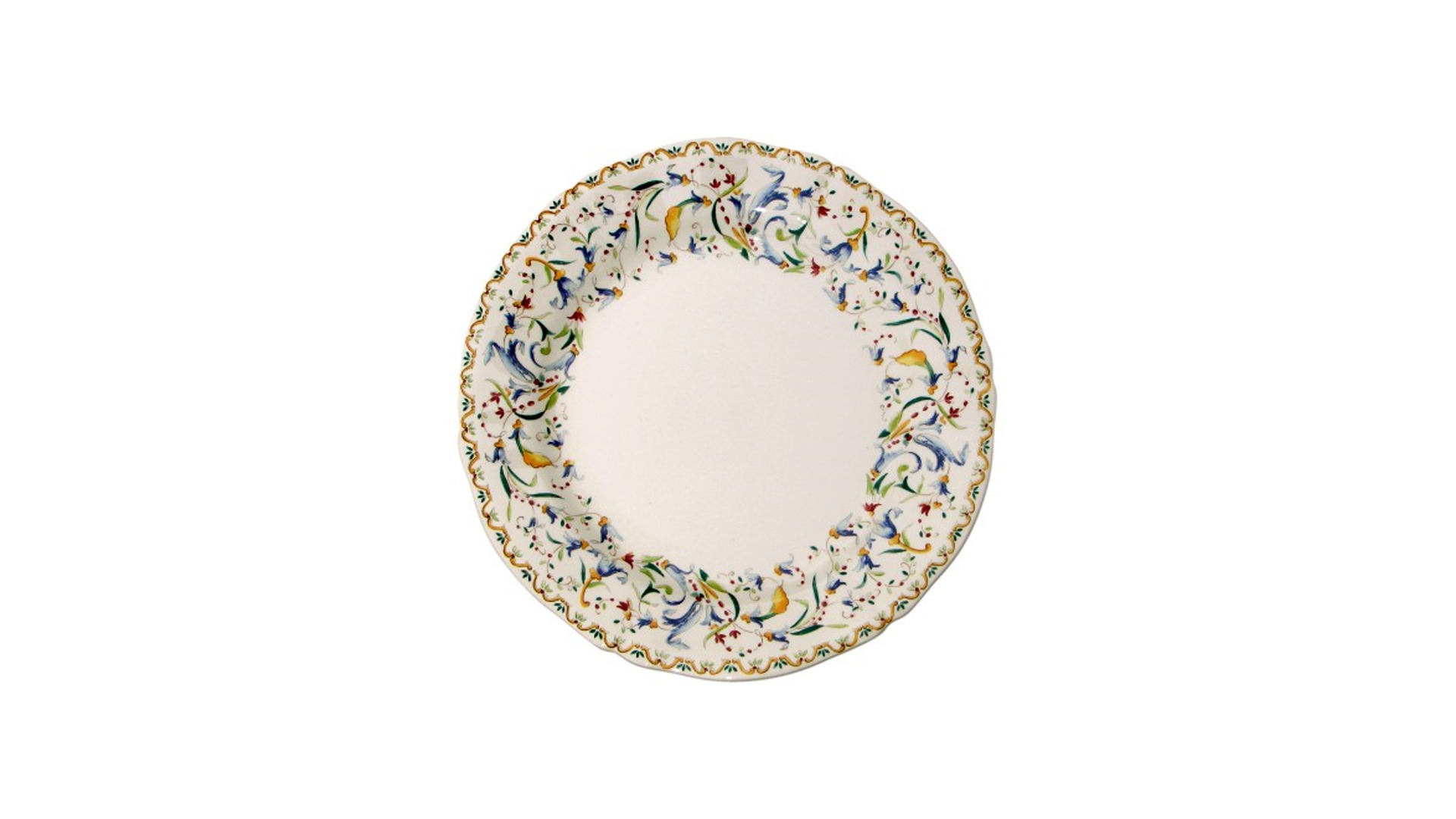 Набор тарелок обеденных Gien Тоскана 28,5 см, фаянс, 4 шт
