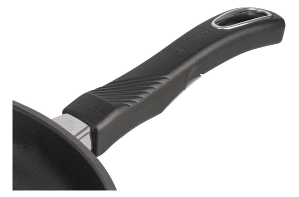 Сковорода для гриля Gastrolux 28х28х4,5 см, 2 л, алюминий литой, ручка съемная, для индукции