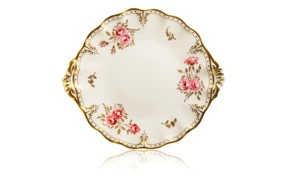 Блюдо круглое Royal Crown Derby Королевская роза Пинкстона 23 см