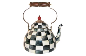 Чайник Mackenzie-Childs Courtly Check 3 л, сталь нержавеющая