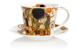 Чашка чайная с блюдцем Dunoon Бель Эпок Айлей 350 мл, фарфор костяной