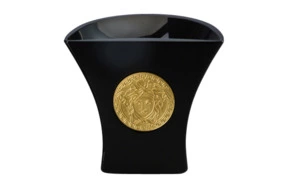 Ваза Rosenthal Versace Медуза в гневе 18 см, фарфор, черная