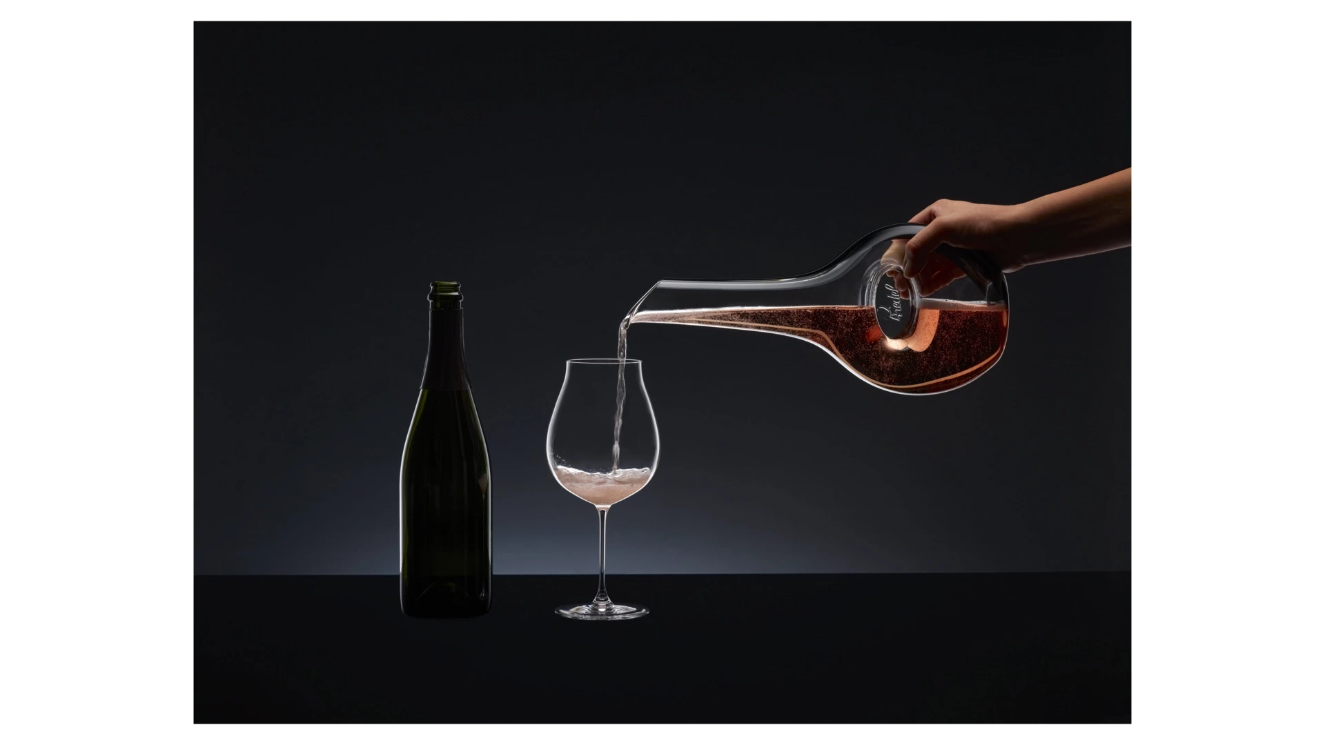Декантер Riedel 1210мл, Д15,5хН36,5см, ручная работа, стекло хрустальное