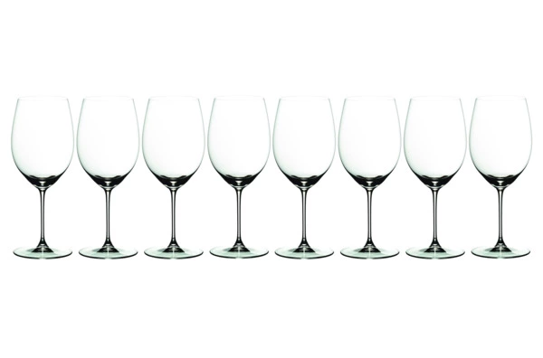 Набор бокалов для красного вина Riedel Veritas Cabernet/Merlot 709мл, 8шт по цене 6-ти, хрусталь