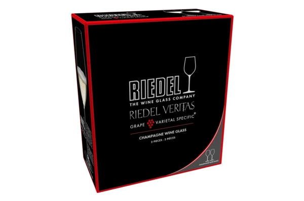 Набор бокалов для шампанского Riedel Veritas Champagne 459мл, 2шт, стекло хрустальное