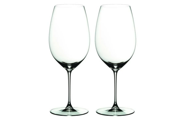 Набор бокалов для красного вина Riedel Veritas New World Shiraz 709 мл, 2 шт, стекло хрустальное