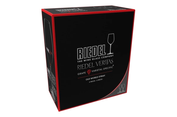 Набор бокалов для красного вина Riedel Veritas Old World Syrah 630мл, 2шт, стекло хрустальное