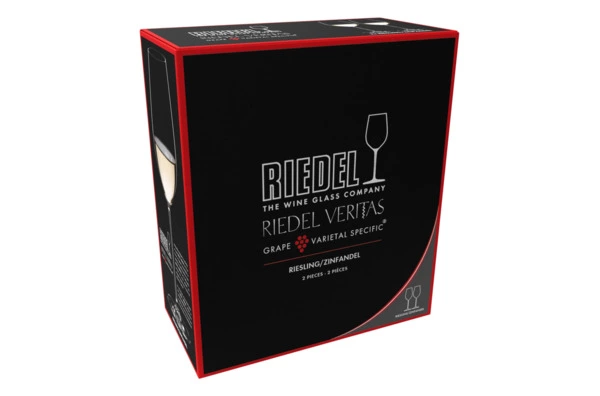 Набор бокалов для белого вина Riedel Veritas Riesling/Zinfandel 409мл, 2шт, стекло хрустальное