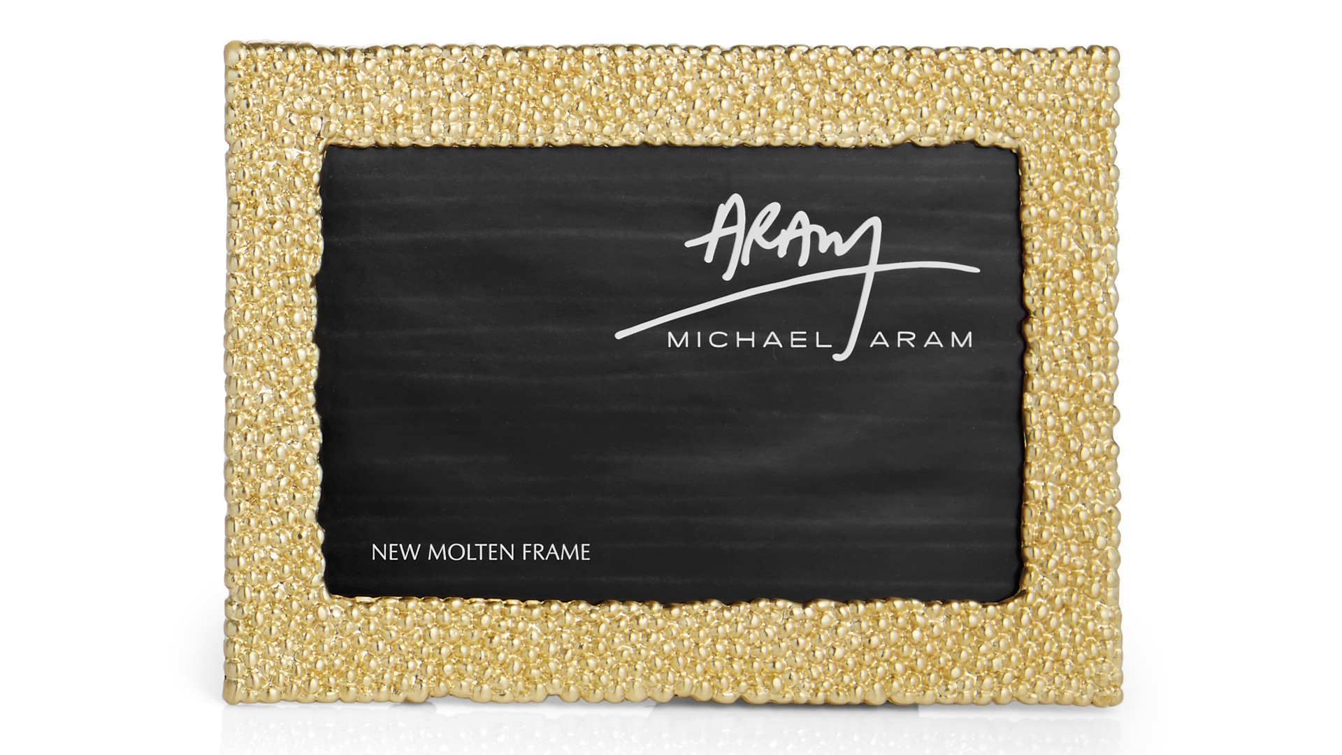 Рамка для фото Michael Aram Золотые жемчужины 10х15 см, золотистая