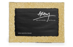 Рамка для фото Michael Aram Золотые жемчужины 10х15 см, золотистая