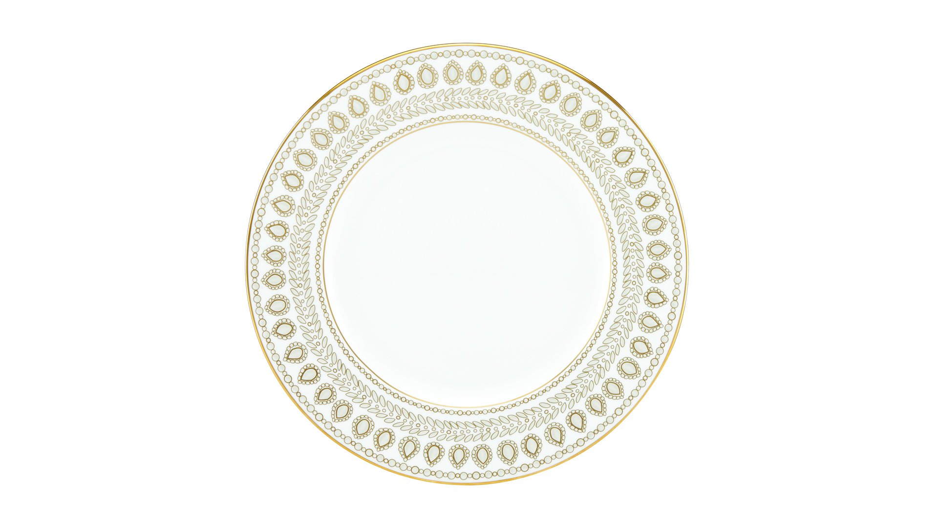 Тарелка обеденная Lenox Золотой жемчуг,Маркеса 26 см