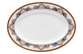 Блюдо овальное Rosenthal Versace Морские звезды 34см, фарфор