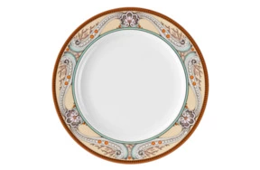 Тарелка обеденная Rosenthal Versace Морские звезды 27см, фарфор, бежевая