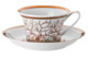 Чашка чайная с блюдцем Rosenthal Versace Морские звезды 220мл, фарфор