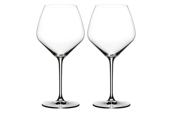 Набор бокалов для красного вина Riedel Heart To Heart Pinot Noir 770мл, 2шт, стекло хрустальное