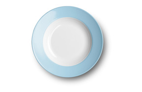 Тарелка суповая Dibbern Палитра 23см (небесно-голубая)
