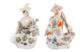Набор из 2 фигурок Пагода с попугаем и японка с попугаем (И.-И.Кендлер)(лим.вып.2015-16)