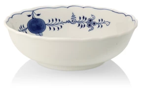 Салатник Meissen 22 см Луковый декор, стилизованный