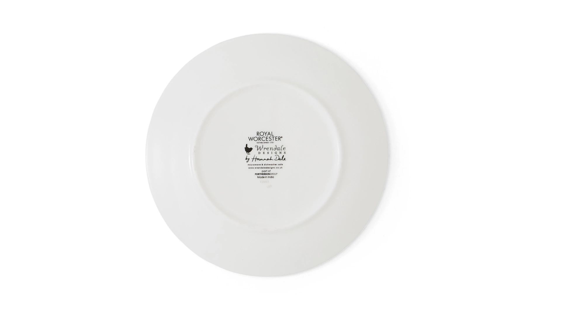 Набор тарелок пирожковых Royal Worcester Забавная фауна Заяц и Лисица 16,5 см, 2 шт, фарфор костяной