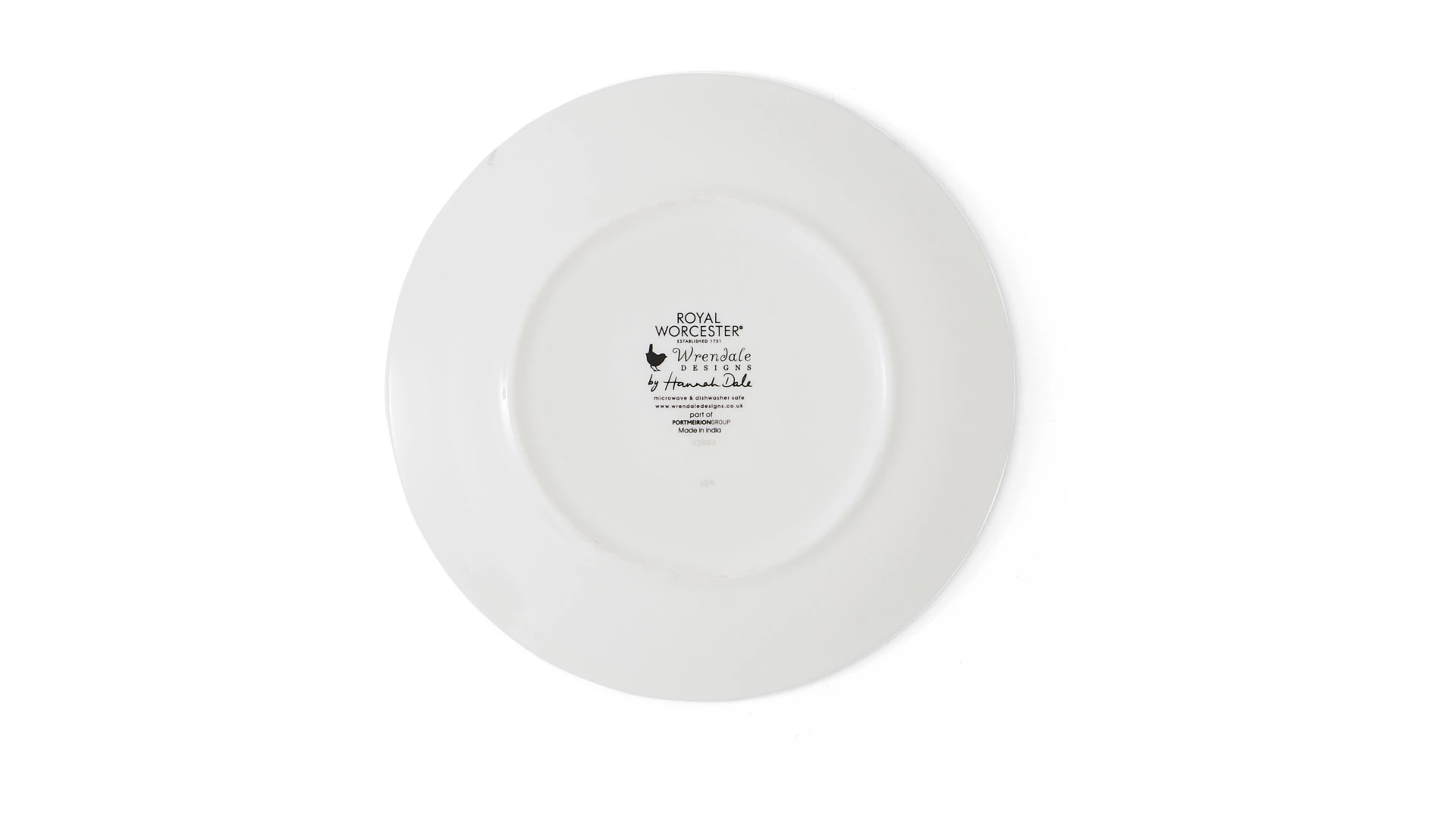 Набор тарелок пирожковых Royal Worcester Забавная фауна Заяц и Лисица 16,5 см, 2 шт, фарфор костяной