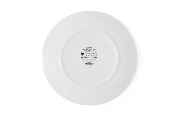 Набор тарелок пирожковых Royal Worcester Забавная фауна Заяц и Лисица 16,5 см, 2 шт, фарфор костяной