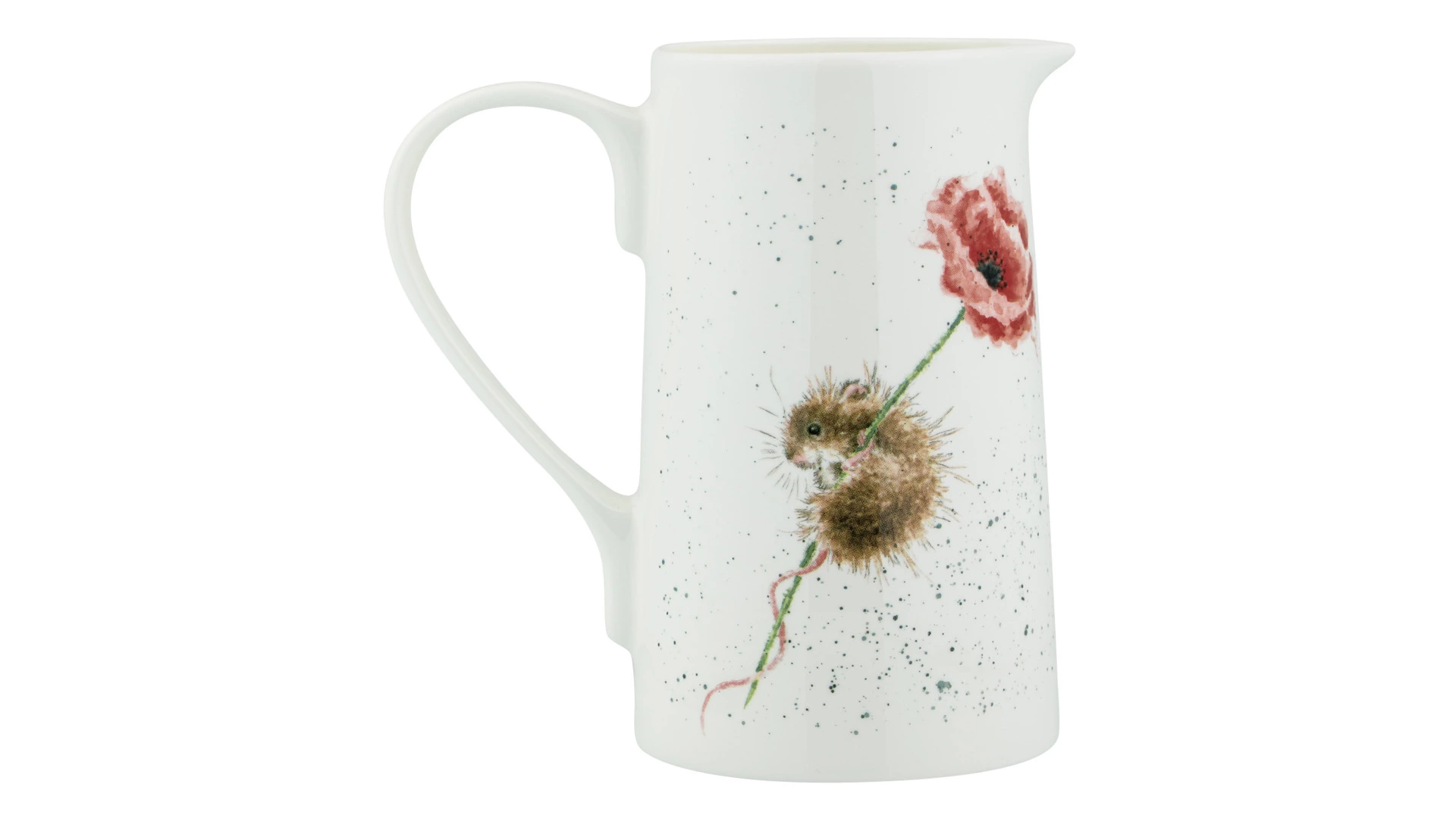 Кувшин Royal Worcester Забавная фауна Мышка 1,1 л, фарфор костяной