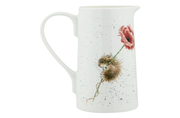 Кувшин Royal Worcester Забавная фауна Мышка 1,1 л, фарфор костяной