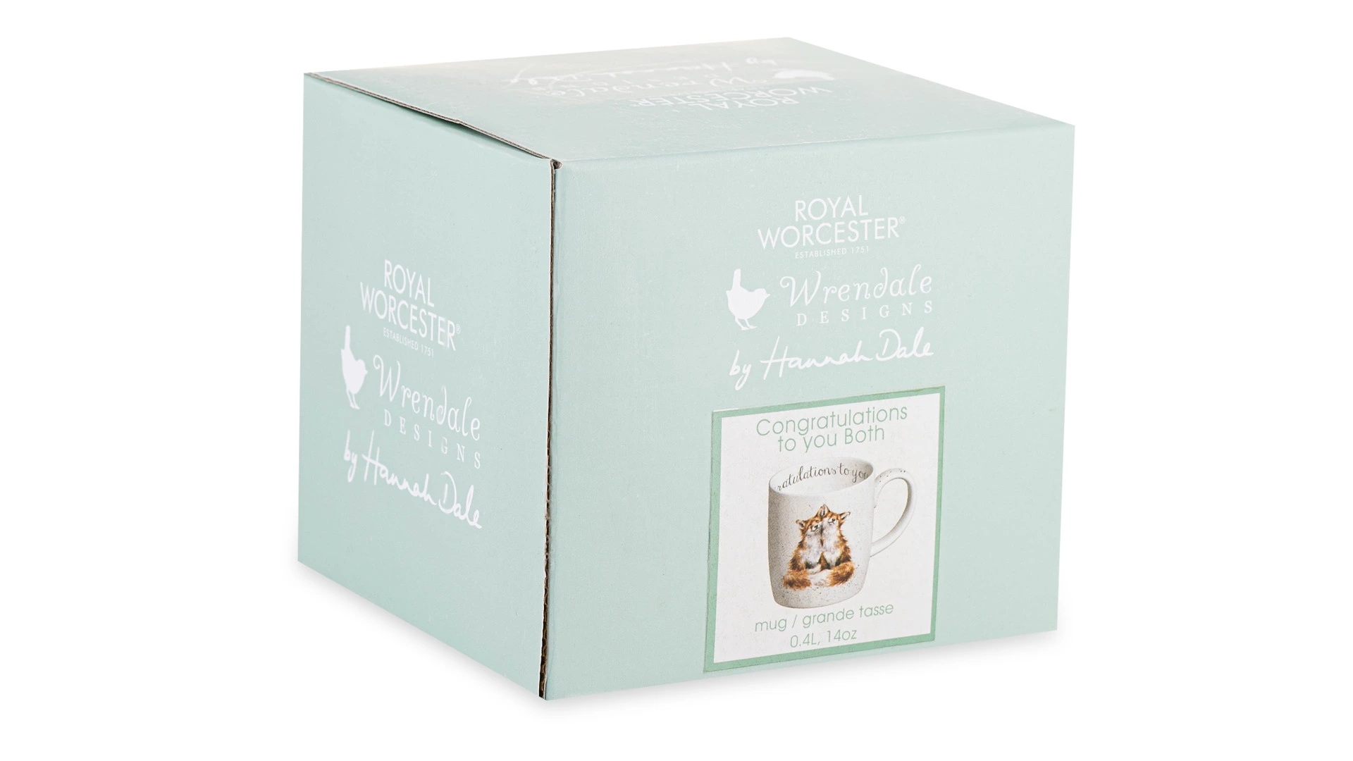Кружка Royal Worcester Забавная фауна Розовые фламинго 310 мл