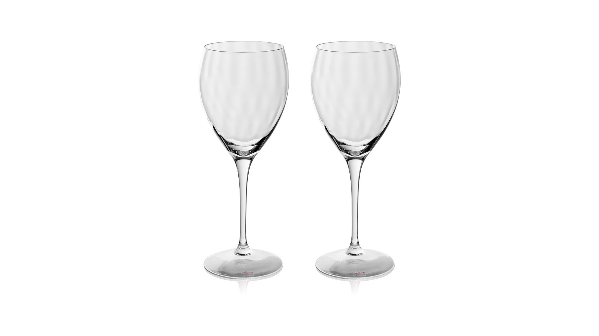 Набор из 2 бокалов для белого вина Moser Оптик  250 мл