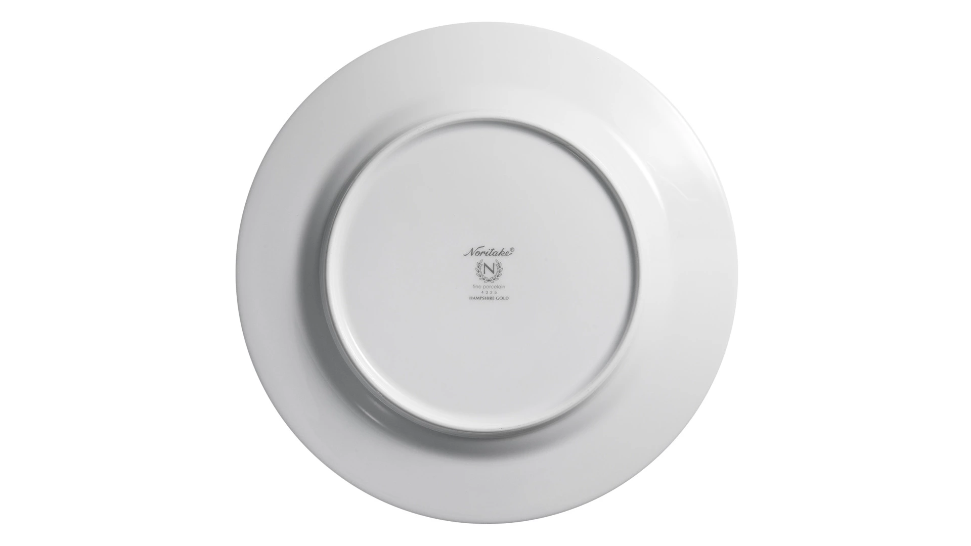Тарелка закусочная Noritake Хэмпшир, золотой кант 21 см
